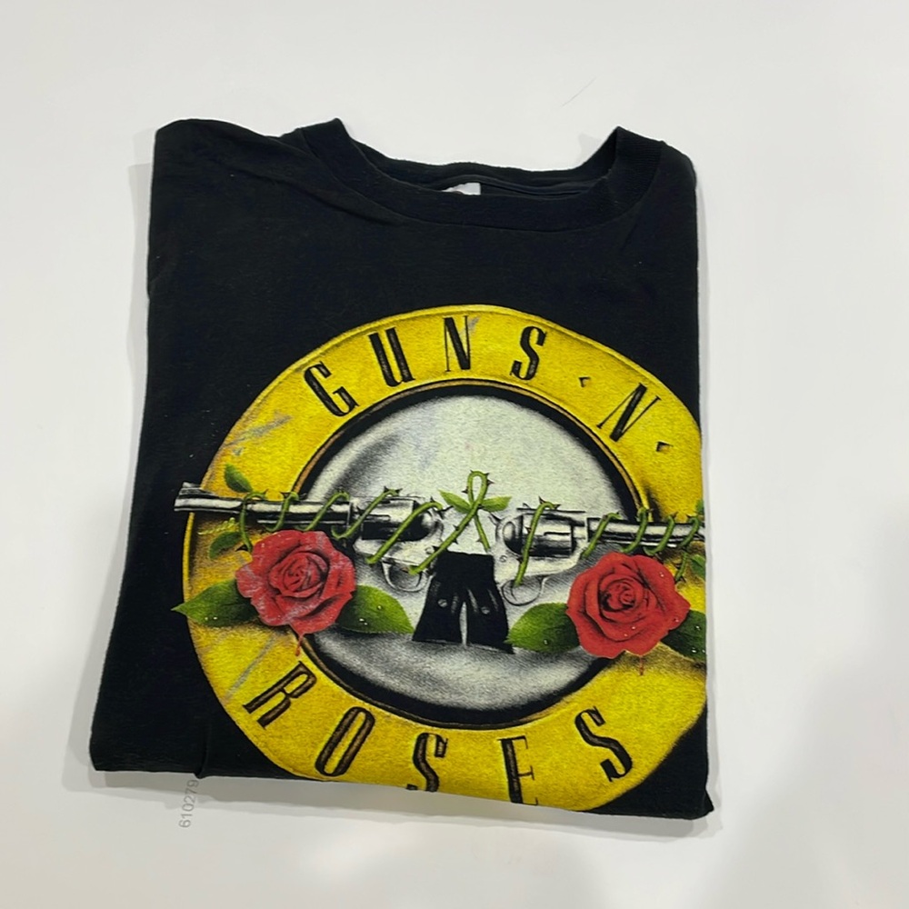 Vintage Guns N’ Roses T-shirt extra large black 90s heavyweight Delta T￼
